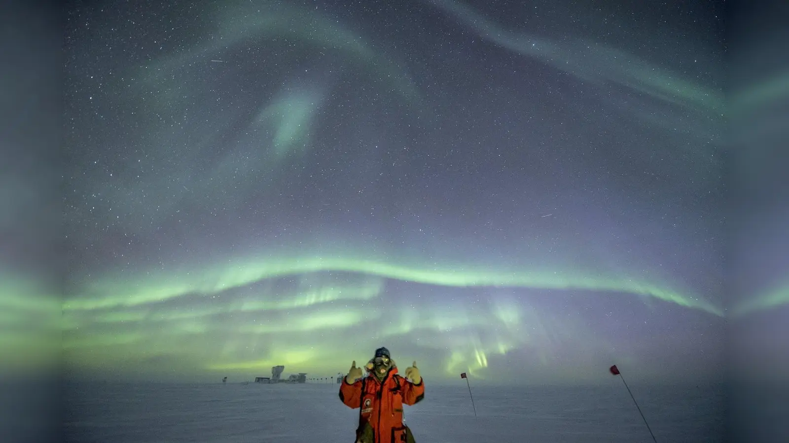 Der Astrophysiker Robert Schwarz berichtet über seine Erfahrungen in der Antarktis.  (Foto: R. Schwarz)