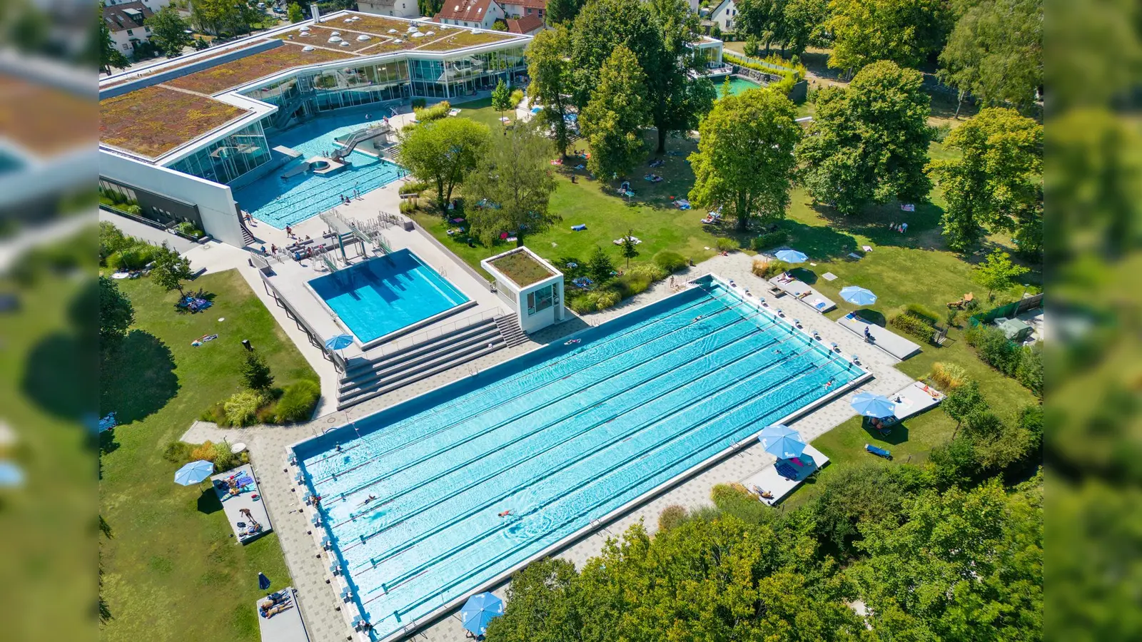 Die Freibandsaison beginnt und das fresch öffnet seien Außenbereich. (Foto: Freisinger Stadtwerke)