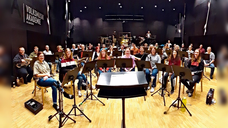 Hoch motiviert laufen die Vorbereitungen für das diesjährige Neujahrskonzert der Marktkapelle Au. (Foto: Marktkapelle Au)