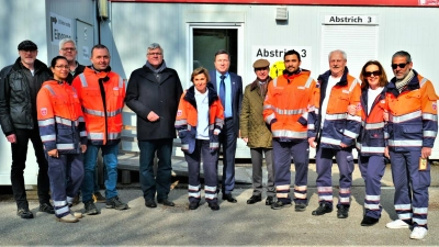 Die Mitarbeiter der Hilfsdienste erbrachten immenses Engagement für die Allgemeinheit. (Foto: LRA)