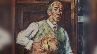 Albert Schiestl-Arding - die Signatur des Kunstmalers stellt auch eine Reminiszenz an seine Geburtsstadt dar. (Foto: Museum F. X. Stahl)