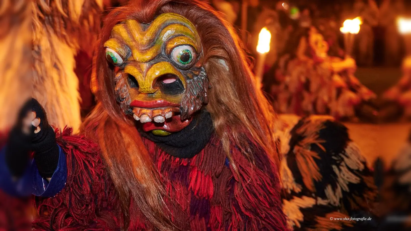 In Kirchseeon sind bald wieder die Perchten unterwegs und treiben ihr schaurig-schönes Unwesen. (Foto: Stephan Hastreiter)