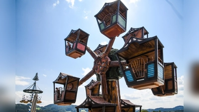 Tolle Attraktionen finden sich auf dem Parkgelände. (Foto: Lisa Schaetz)