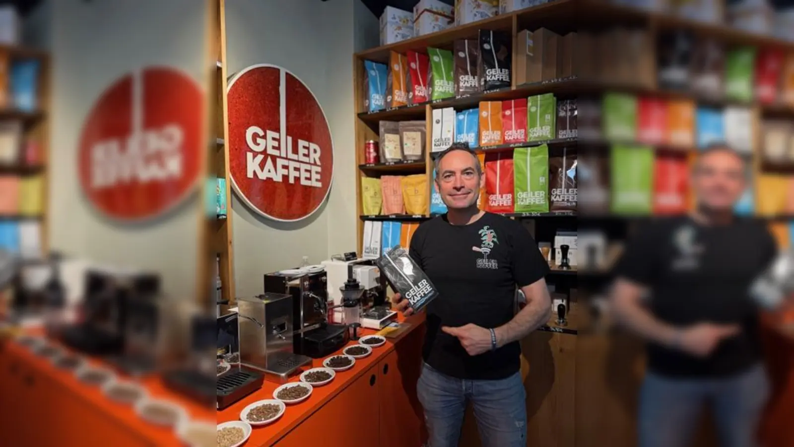 Reinschauen und genießen'! Geiler Kaffee Cocept Store. (Foto: Jäger)