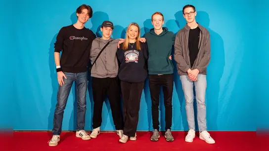 Das Filmteam begeisterte die Jury mit dem Kurzfilm „Watch Out”. (Foto: Stadt Freising)