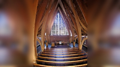 In imposanter Kulisse findet das Konzert in der Erlöserkirche statt. (Foto: EV Kirche Erding)