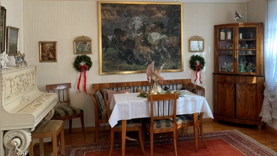 Das Museum F. X. Stahl präsentiert sich derzeit adventlich geschmückt. (Foto: Museum Franz Xaver Stahl)