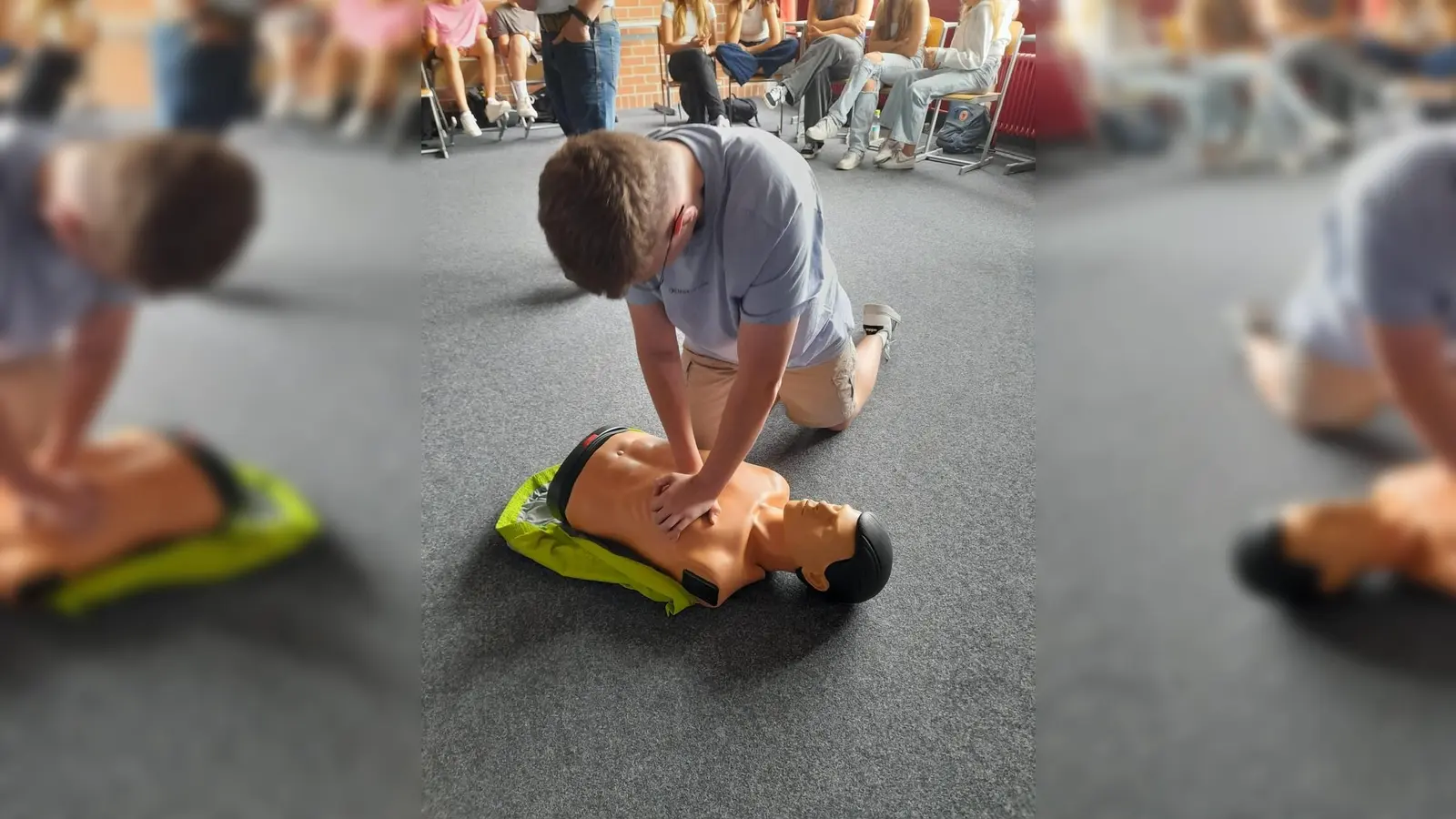 Bei einem Herz-Kreislaufstillstand zählt jede Minute. (Foto: Landratsamt Erding)