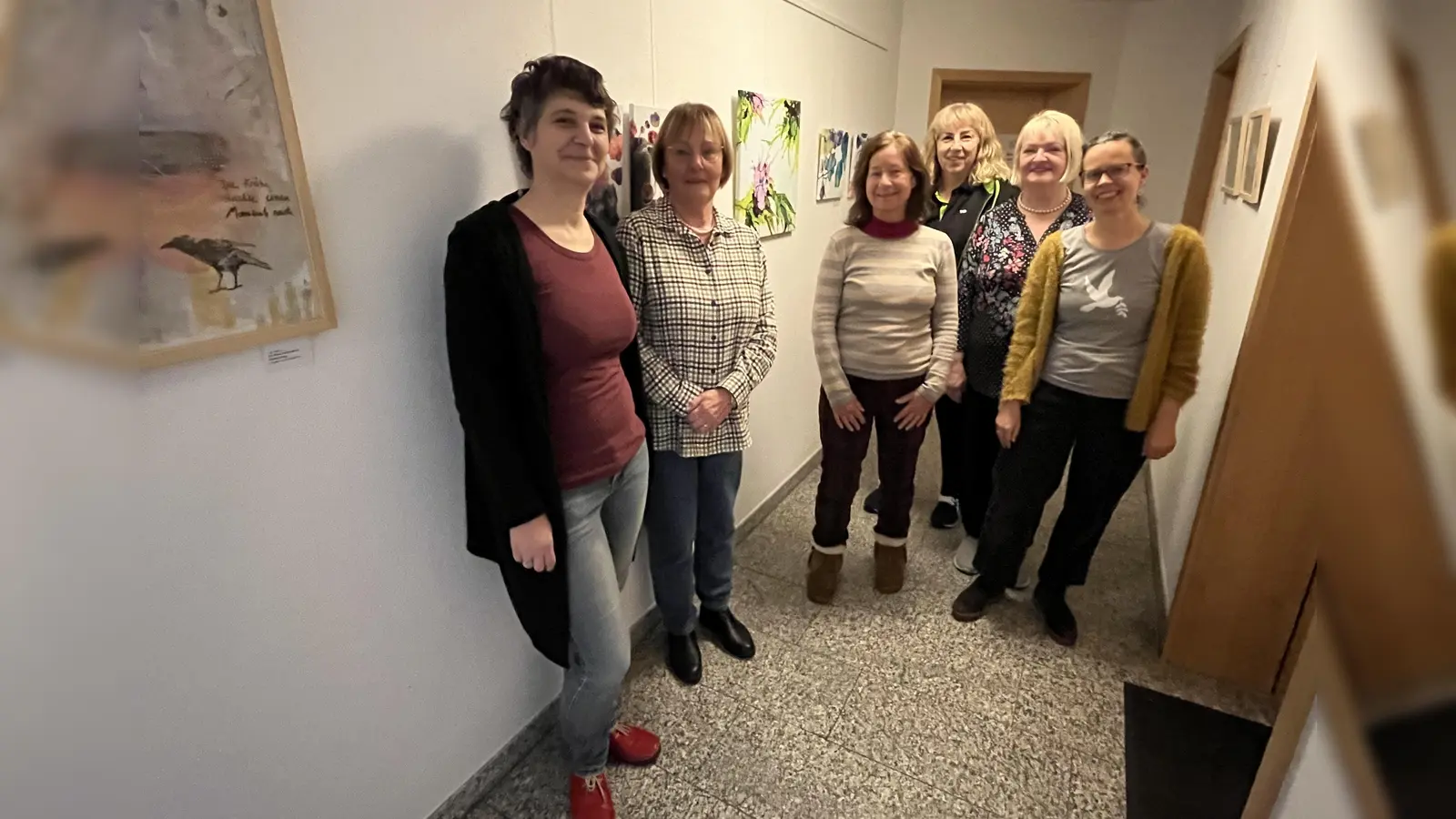 Gerlinde von Kleist-Dorrer, Christl Huber, Sina Nagl, Petra Schmitt, Esther Londrigo und Ines Seidel. (v. l.) (Foto: Buhl)