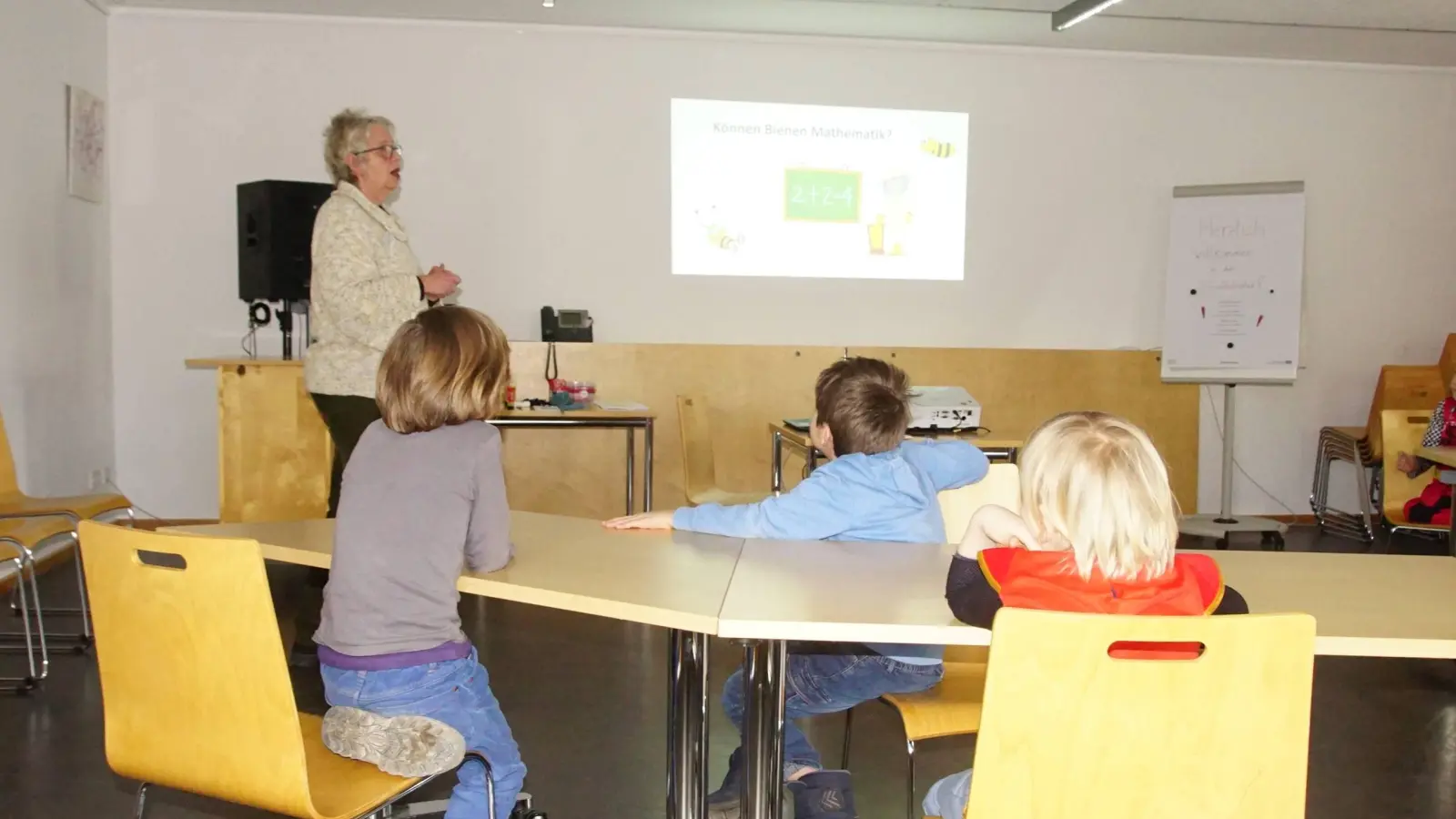 Spielerisch lernen Kinder bei „MachMINT” Mathe und Naturwissenschaften kennen. (Foto: bro)