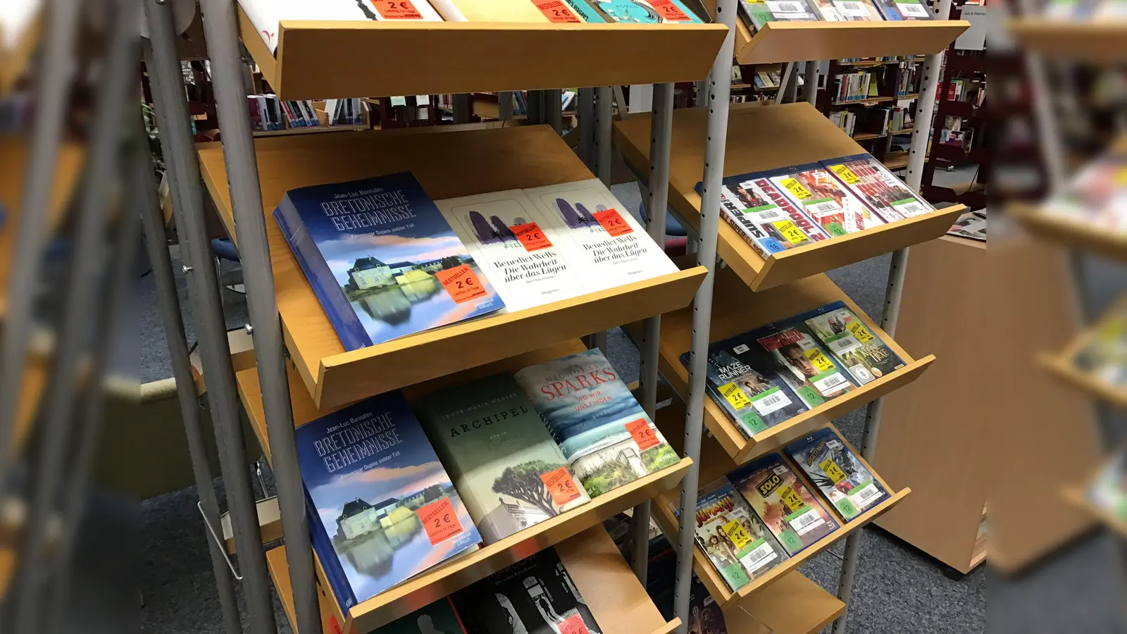 Die Gemeindebücherei Vaterstetten erhält den Sonderpreis des Bayerischen Bibliothekspreises 2022. (Symbolbild: dm)