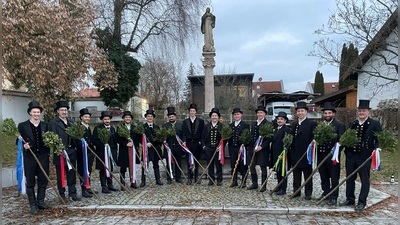 Schon bei der Bauernhochzeit im letzten Jahr bewies die Truppe ihr Organisationstalent. (Foto: Jungbauernschaft Altenerding)