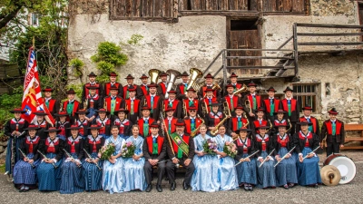 Die Musikkapelle Riffian aus Südtirol kommt nach Freising. (Foto: Gemeinde Kuens)