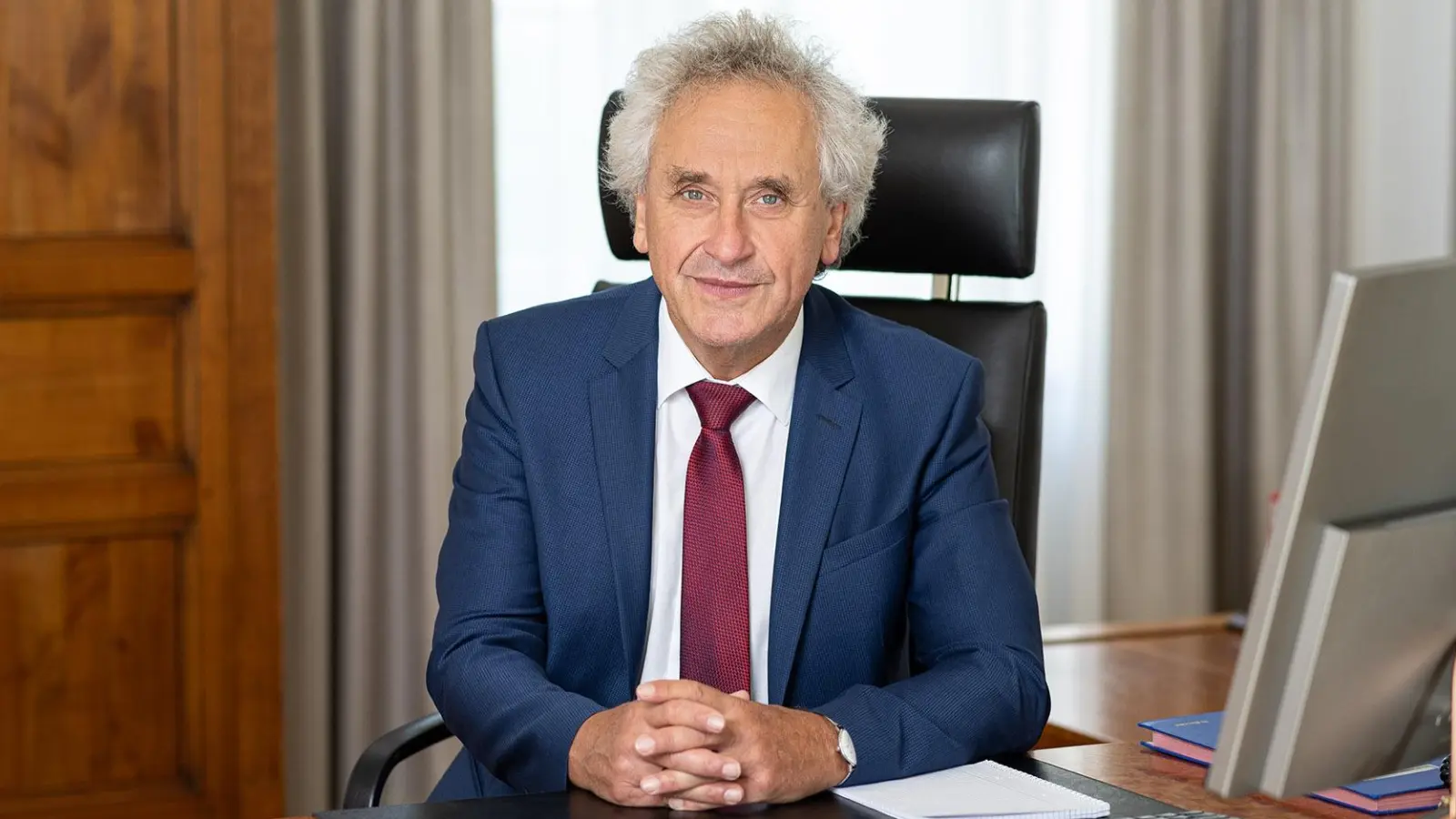 Landrat Petz hofft auf die Vernunft der Bürger*innen. (Foto: Christian Schranner)