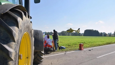 Für den verunglückten Motorradfahrer kam tragischerweise jede Hilfe zu spät.  (Foto: Herkner)