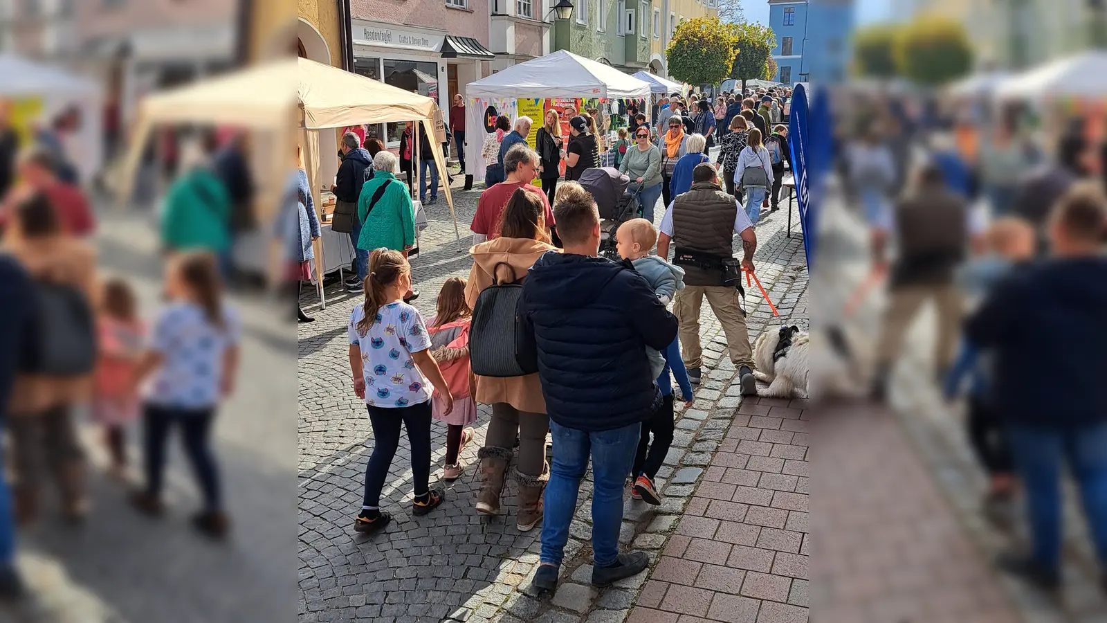 Die Besucher waren begeistert vom vielfältigen Angebot. (Foto: LRA Erding)