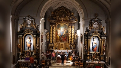 Die Kirche bietet einen wunderschönen Rahmen für das Weihnachtskonzert. (Foto: Musikschule)
